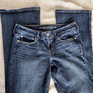 Women's American Eagle Favorite Boyfriend Stretch Jeans Size 8 X-Long